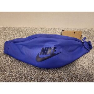 Nike Heritage Waist Bag Fanny Pack Sports Swoosh Casual Blue DB0490-581 NEW